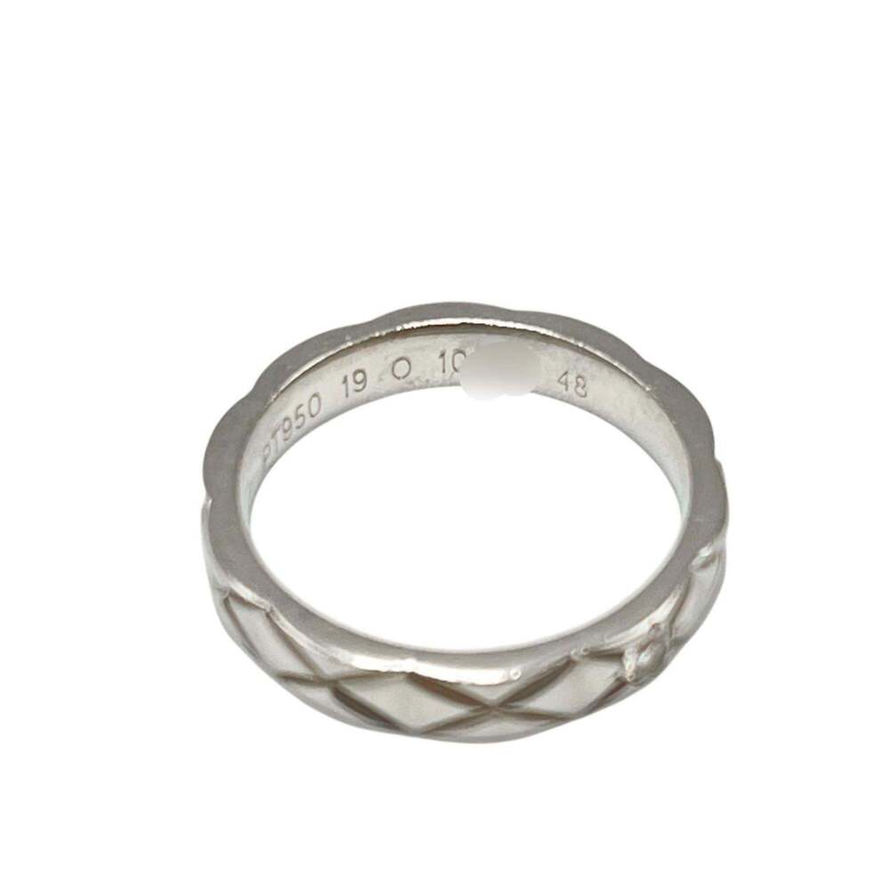 CHANEL Silver Diamond Ring #48 - Picture 7 of 9
